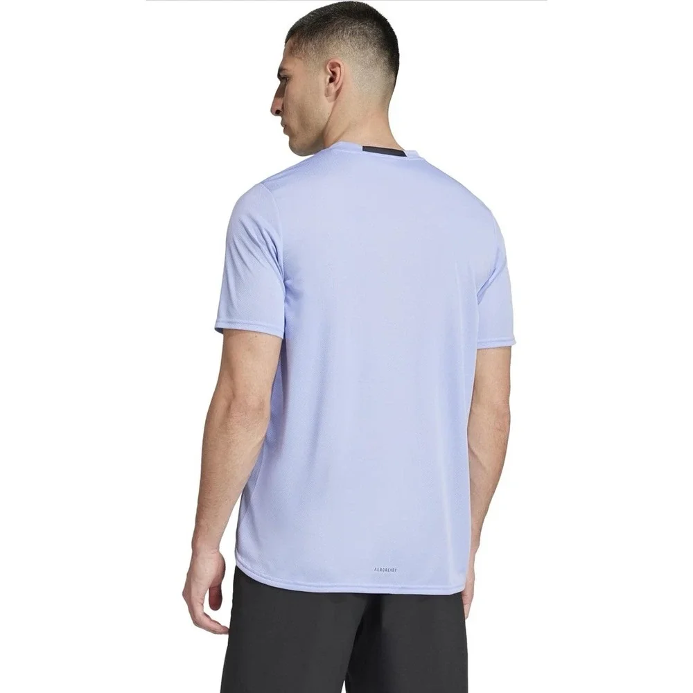 adidas Men's Activewear T-shirt Designed for Movement Big & Tall Sz 2XL Purple